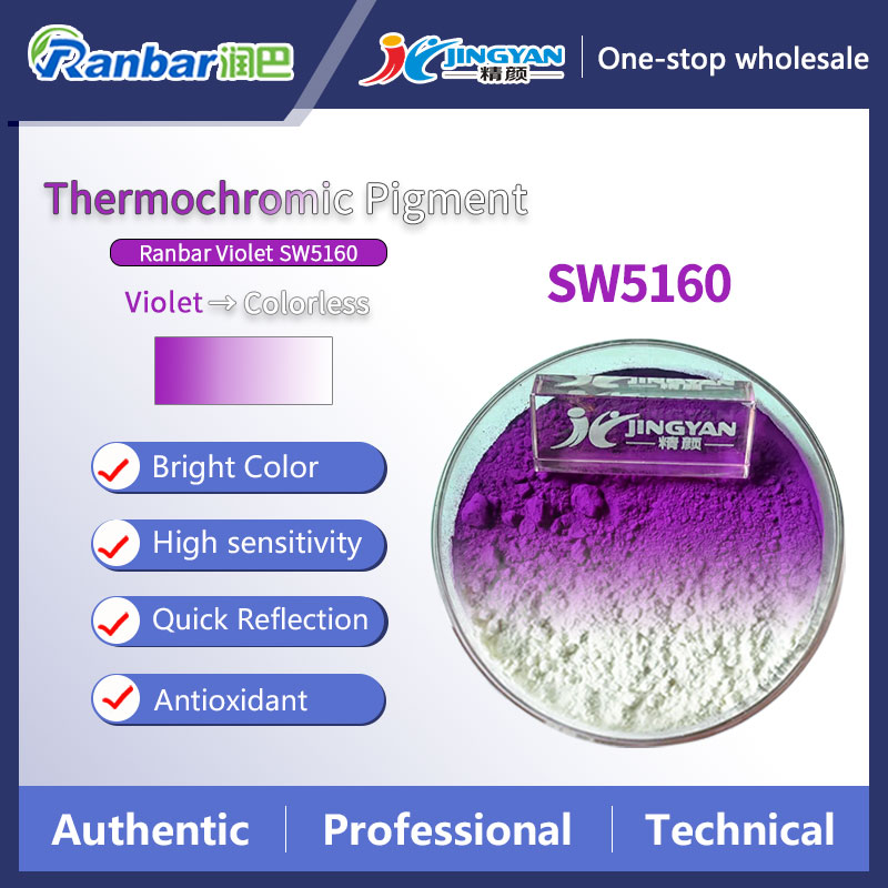 Purple to Green Thermochromic Pigment