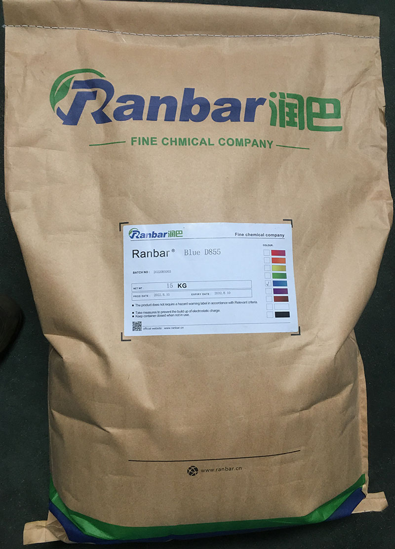 Ranbar Blue D855 metal complex dyestuff package